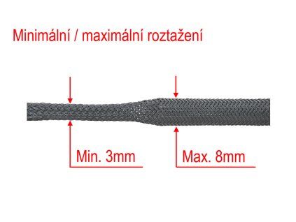 Ochranný oplet 4mm