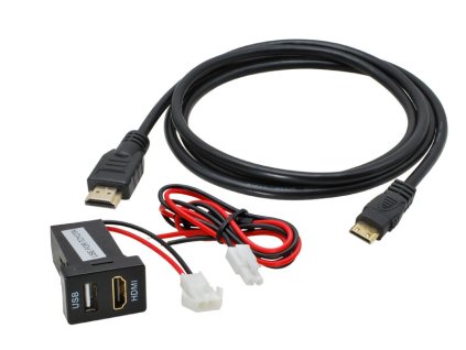 HDMI USB konektor Toyota obsah baleni 11