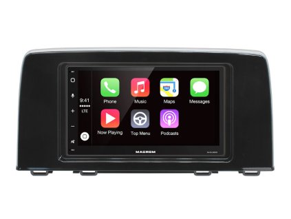 Ramecek 2DIN radia Honda CR V 18 s vestavenou navigaci Macrom 5