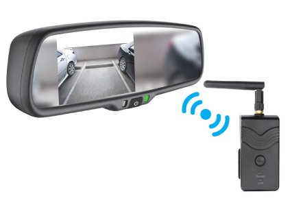AK2 043WI monitor v zrcatku s Wifi prenosem 1