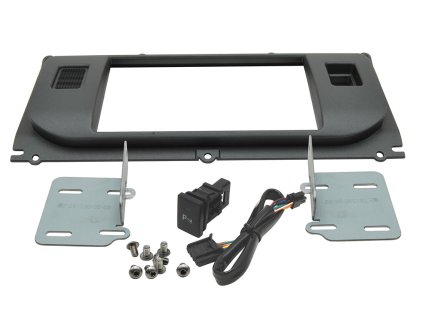 Ramecek autoradia 2DIN Land Rover Evoque obsah baleni 15