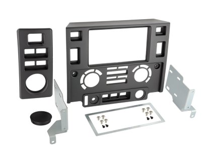 Ramecek autoradia 2DIN Land Rover Defender obsah baleni 1