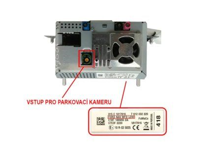 Adaptér pro parkovací kameru Ford Sync1
