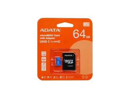 Pametova karta ADATA 64GB adapter SD 1
