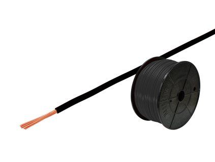 Autokabel FLRY-B 1,0mm2 černý