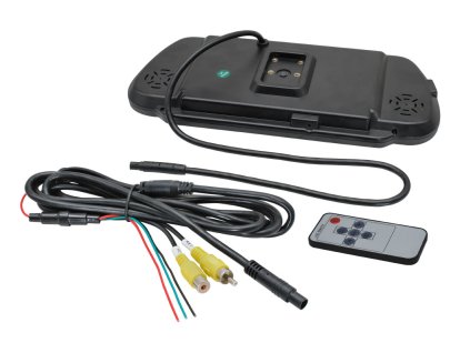 BK 073AHD zpetne zrcatko se 7 monitorem obsah baleni 1