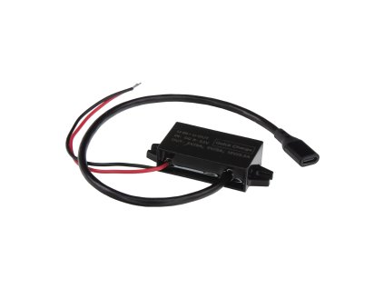 Měnič napětí 12-24/5-12V, 3A USB-C QC3.0 samice
