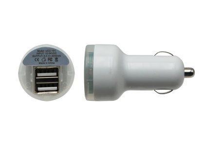 CL nabíječka 2x USB 2,1A+1A