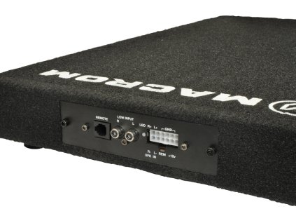 MACROM M SW250A aktivni subwoofer ovladaci panel