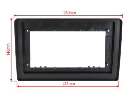Adaptér 9" adaptér → 10" AV jednotka