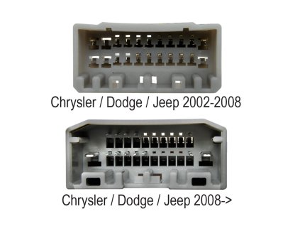 Adapter pro ovladani na volantu Chrysler Dodge Jeep detail konektoru 24