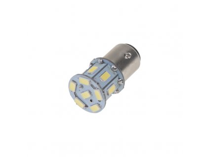 LED BAY15d (dvouvlákno) bílá, 24V, 13LED/5730SMD