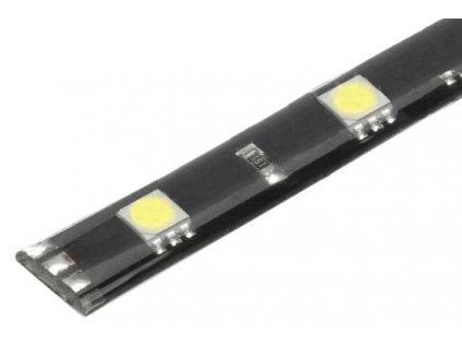 LED pásek s 12LED/3SMD bílý 12V, 30cm