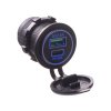 x USB 2,4A + USB-C 45W zásuvka 12/24V