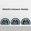 Indikátor kapacity baterie 8-100V, kulatý