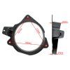 Adaptéry repro 165mm Peugeot 207