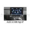 AUDI A3 s navigaci MIB High 8 3