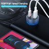 CL nabíječka USB-A + USB-C