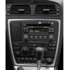 2ISO redukce pro Volvo V70 2004-2007, S60 2004-2009, XC70 2004-2007 černý