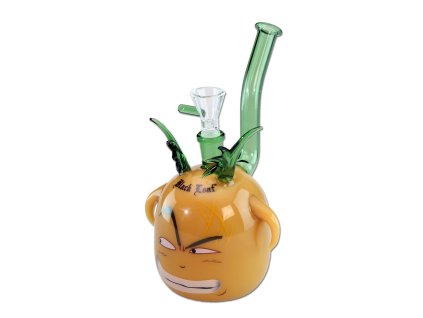 Skleněný bong Black Leaf Grumpy Percolator Pipe