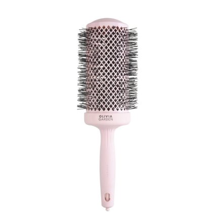 Olivia Garden Expert Blowout Speed Pastel Pink kartáč s prodlouženým tělem 65 mm
