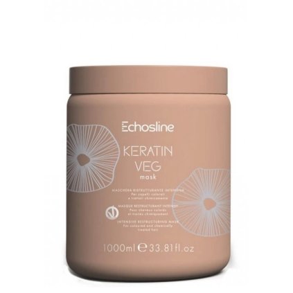 Echosline Keratin Veg maska 1000 ml