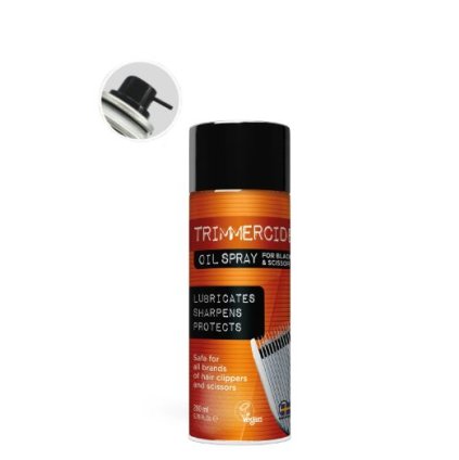 Trimmercide Oil olej ve spreji na strojky a nůžky 200 ml
