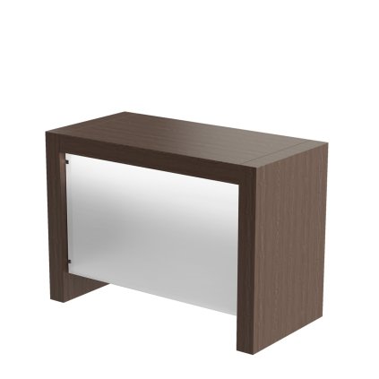 Recepce Kubik s podsvícením - Laminovaná deska