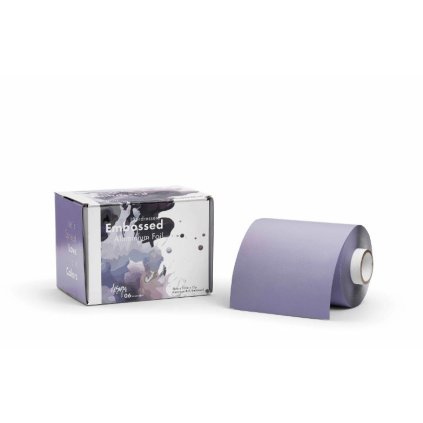 My Professional embosovaný alobal v roli 12 cm x 100 m Lavender