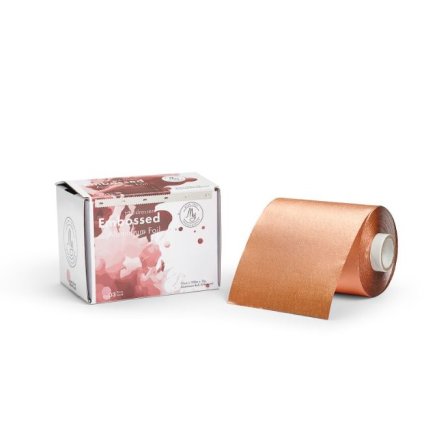 Bratt embosovaný alobal v roli 12 cm x 100m Rose Gold