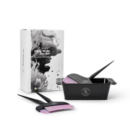 My Professional Ultra Wide sada štětců 3 ks s miskou 580 ml