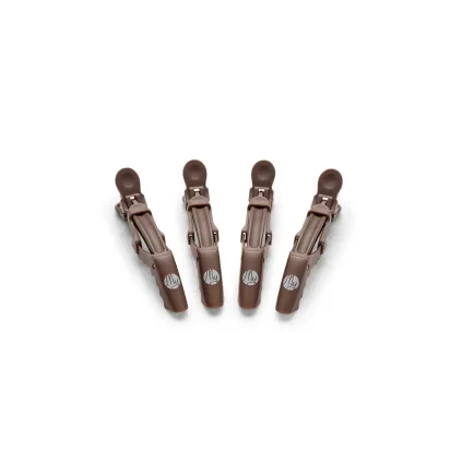 My Professional Jaw Clips pineta Coffee Brown 4 ks