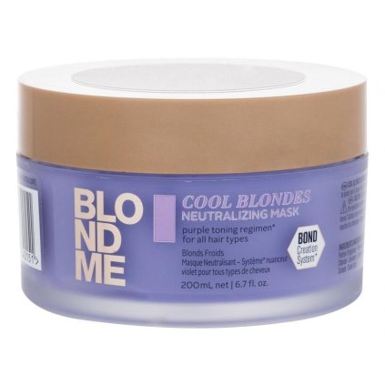 Schwarzkopf Professional BlondMe Cool Blondes Neutralizing Mask 200 ml