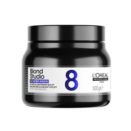 L'Oréal Professionnel Blond Studio Bonder Inside 8 Purple krémový melír 500 g