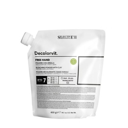 Selective Professional Decolorvit Free Hand melírovací prášek 400 g