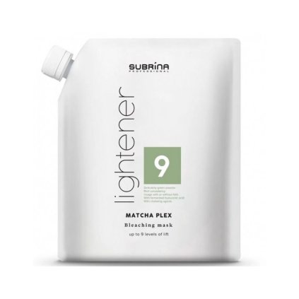 Subrina Professional Lightener Matcha Plex melírovací prášek 500 g