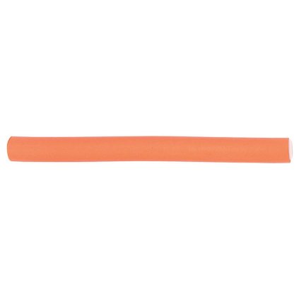 Sibel Super Flex papiloty krátké 18cm  x 16 mm 12 ks oranžové