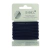 Sibel gumičky do vlasů černé 12 kusů 50 mm