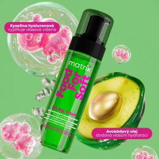✨ Objem bez vysušení? Ano, jde to. 💚 Matrix Food For Soft XXL Big 'N Soft spojuje to nejlepší z péče a stylingu. Objemová...
