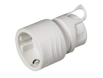 Uzemňovací konektor, schuko 16 A 250 V ~, bílý