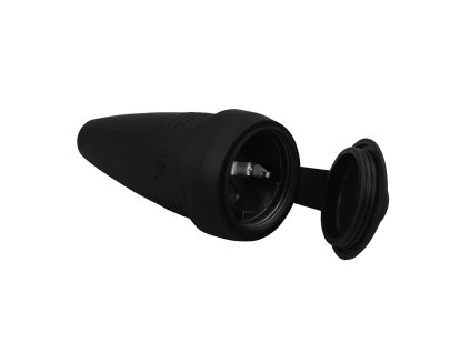 Uzemňovací konektor, schuko 16 A 250 V ~, pryž, IP44
