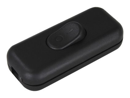 Řadový spínač, 2,5 A 250 V~, černý