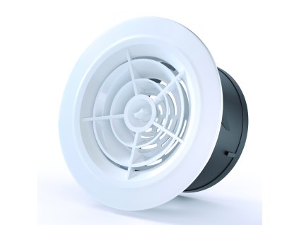 Kulatá větrací mřížka 95 mm, ABS [420-902]