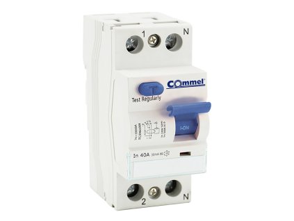 RCCB 25 A 2P 0,03 A, 6000A, typ AC