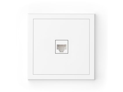 Adria - Zásuvka RJ11, bílá