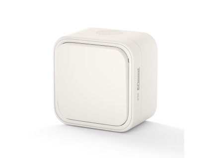 Bura - Povrchový 1 přepínač 10A 250V IP55, bílý