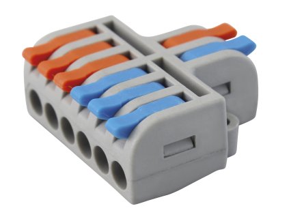 Rychlospojka 2-6, 0,2-2,5(4) mm², 5 ks.