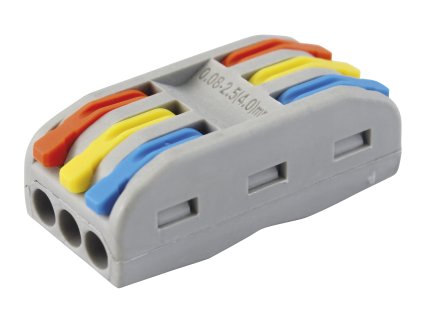 Rychlospojka 3-3, 0,08-4 mm2, 5 ks.