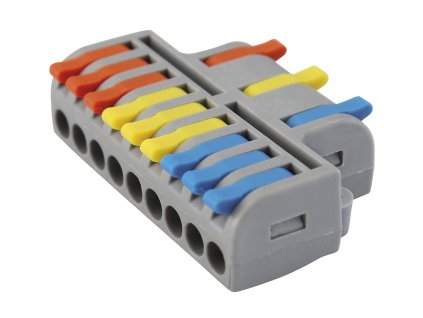 Rychlospojka 3-9, 0,2-2,5(4) mm², 5 ks.