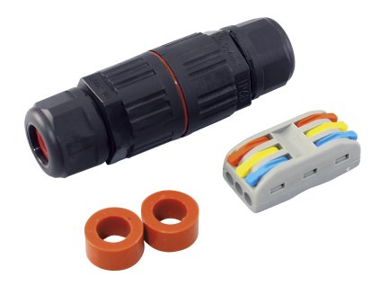 IP68 3cestný rychlospojka 0,08-2,5(4) mm² 32A